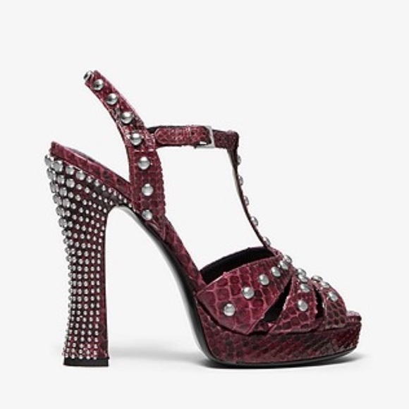 Michael Kors Collection Python Platforms - Picture 3 of 11